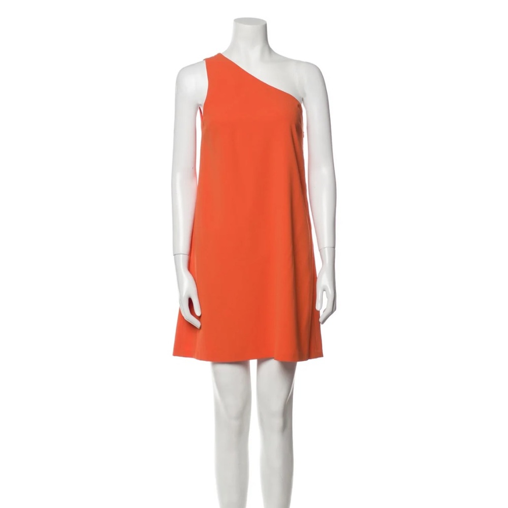 Alice + Olivia Orange Mini Dress